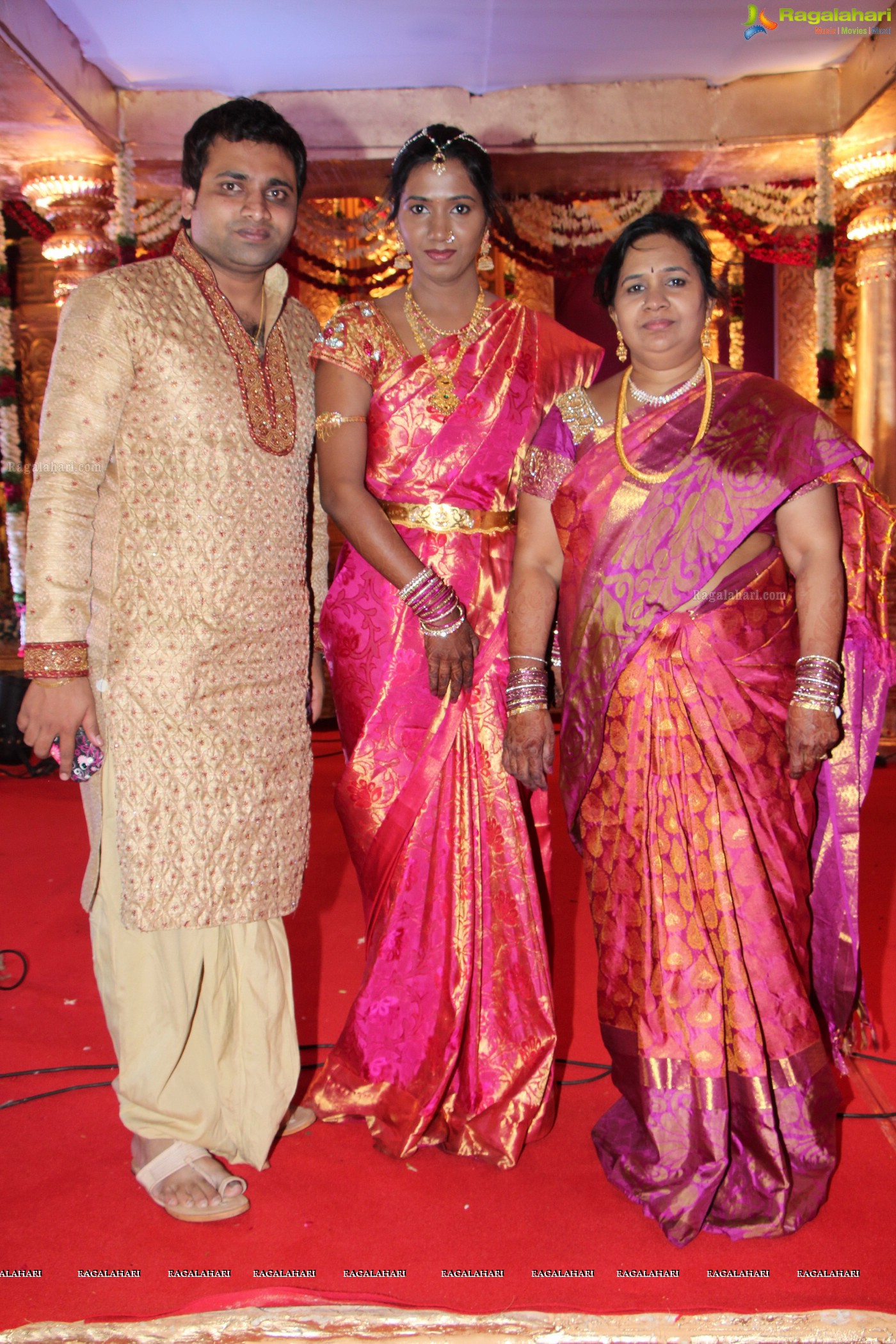 Pruthviraj Reddy-Madhuri Reddy Grand Wedding Ceremony