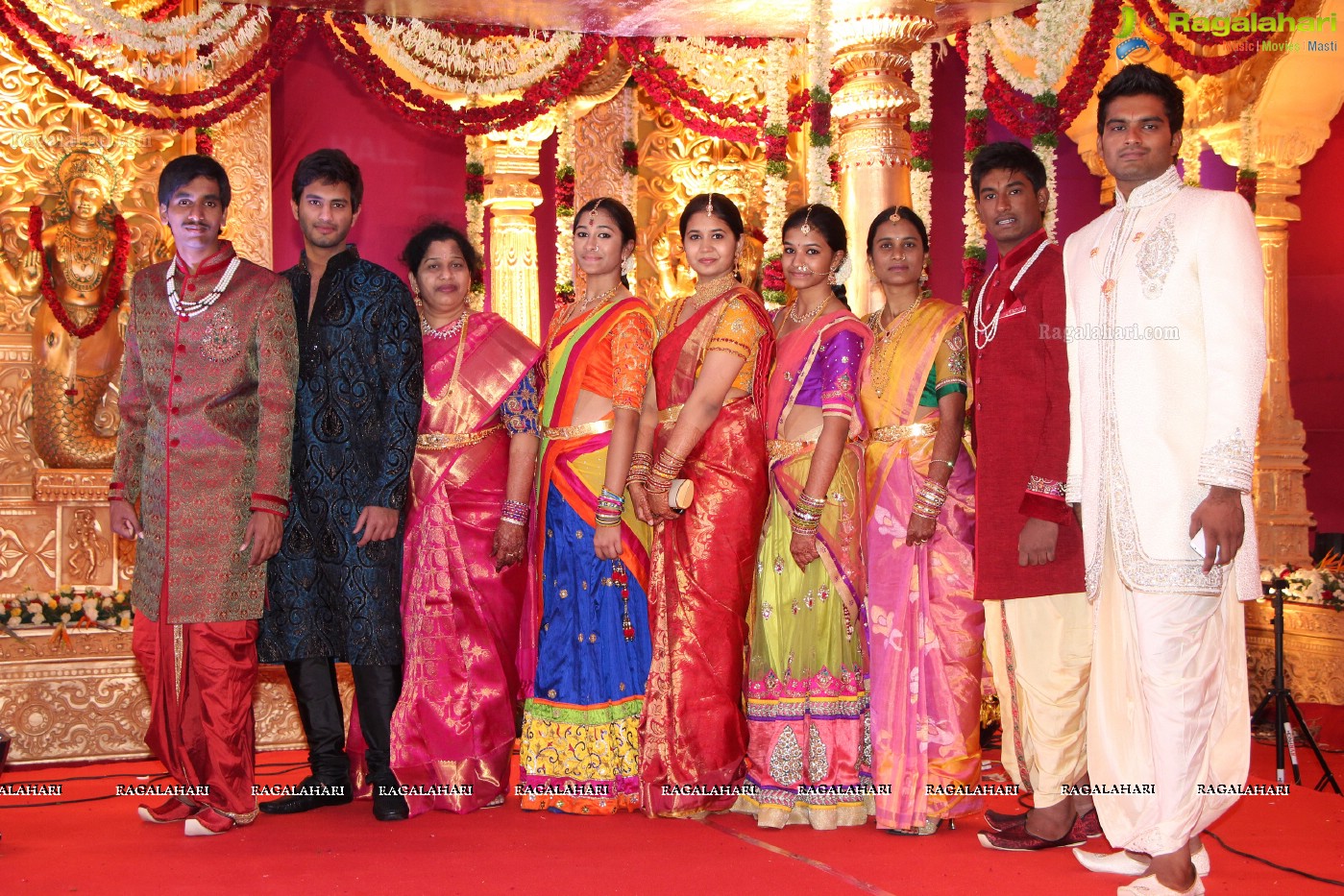 Pruthviraj Reddy-Madhuri Reddy Grand Wedding Ceremony