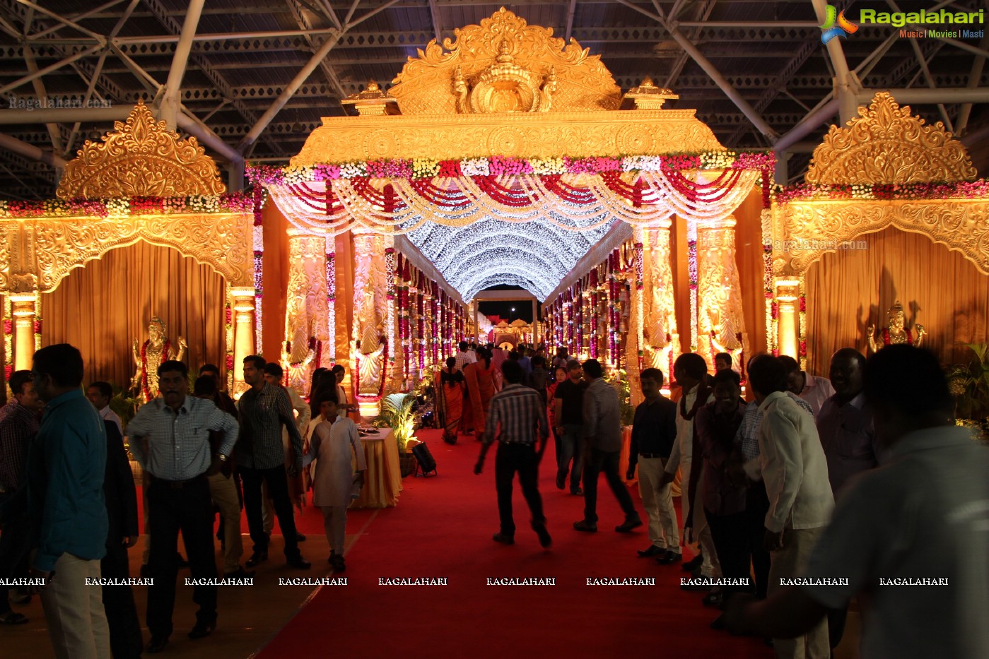 Pruthviraj Reddy-Madhuri Reddy Grand Wedding Ceremony