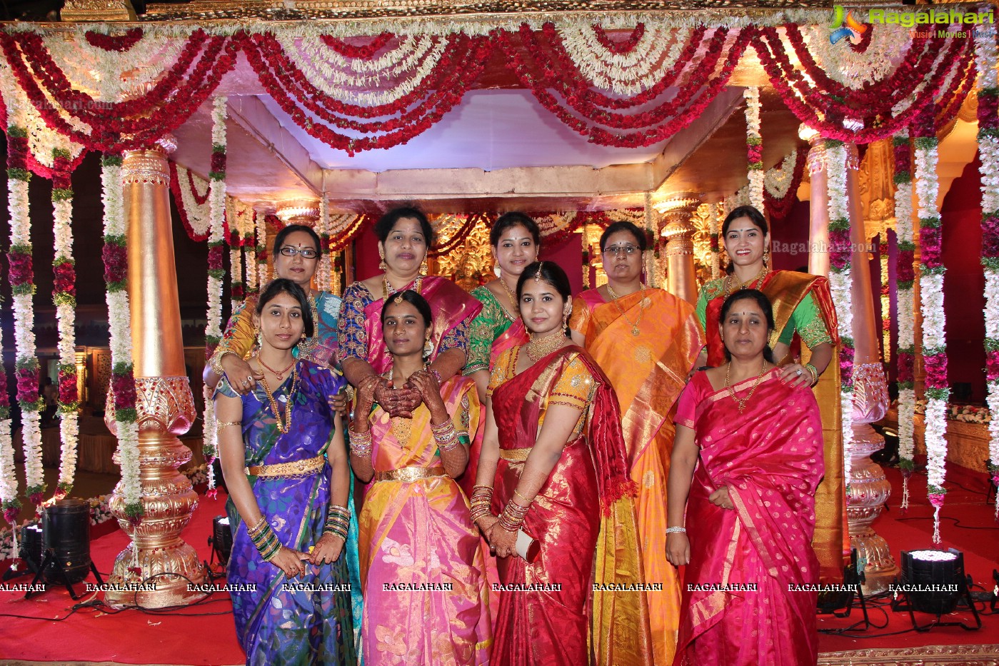 Pruthviraj Reddy-Madhuri Reddy Grand Wedding Ceremony