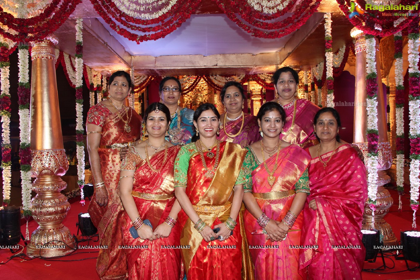 Pruthviraj Reddy-Madhuri Reddy Grand Wedding Ceremony