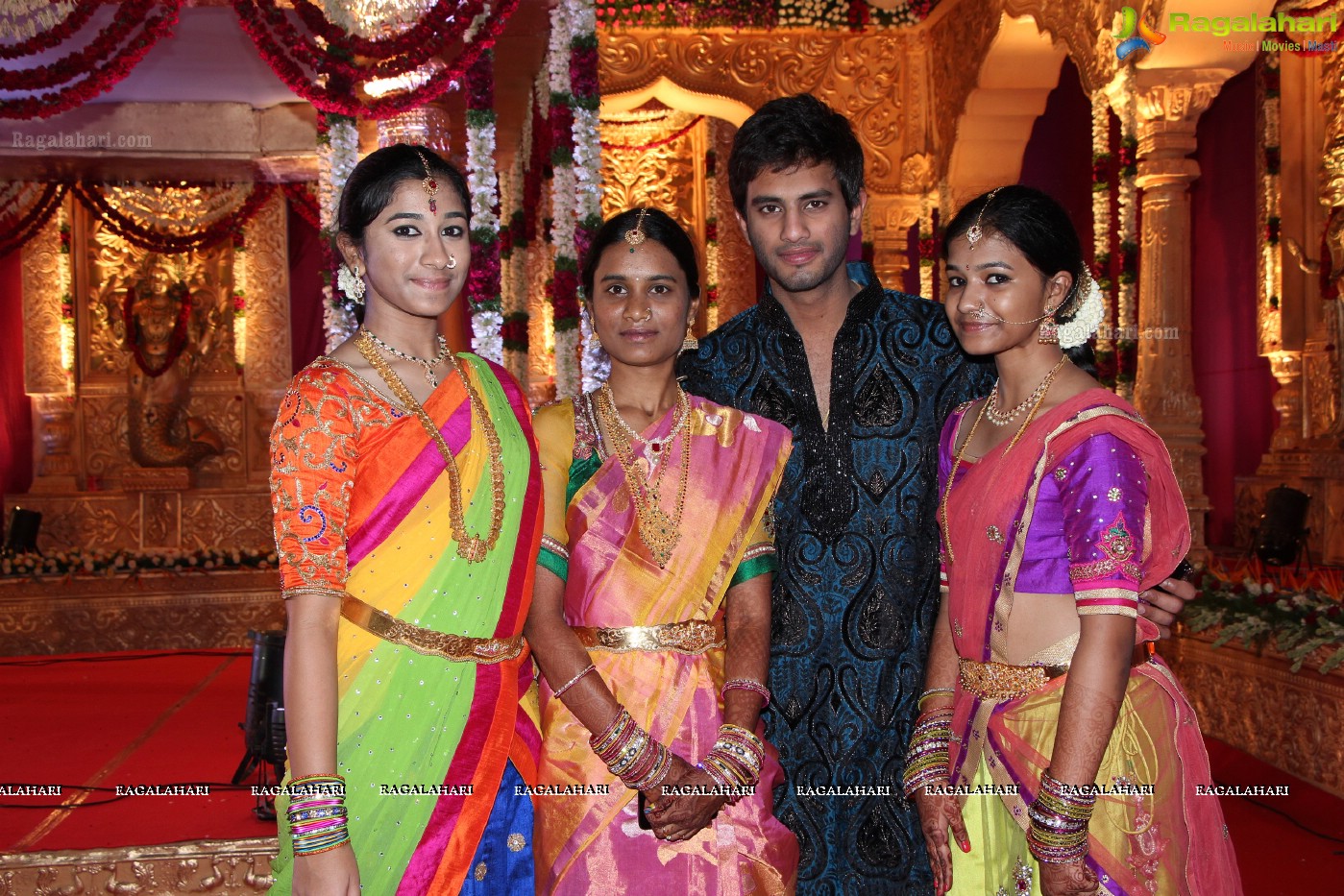 Pruthviraj Reddy-Madhuri Reddy Grand Wedding Ceremony