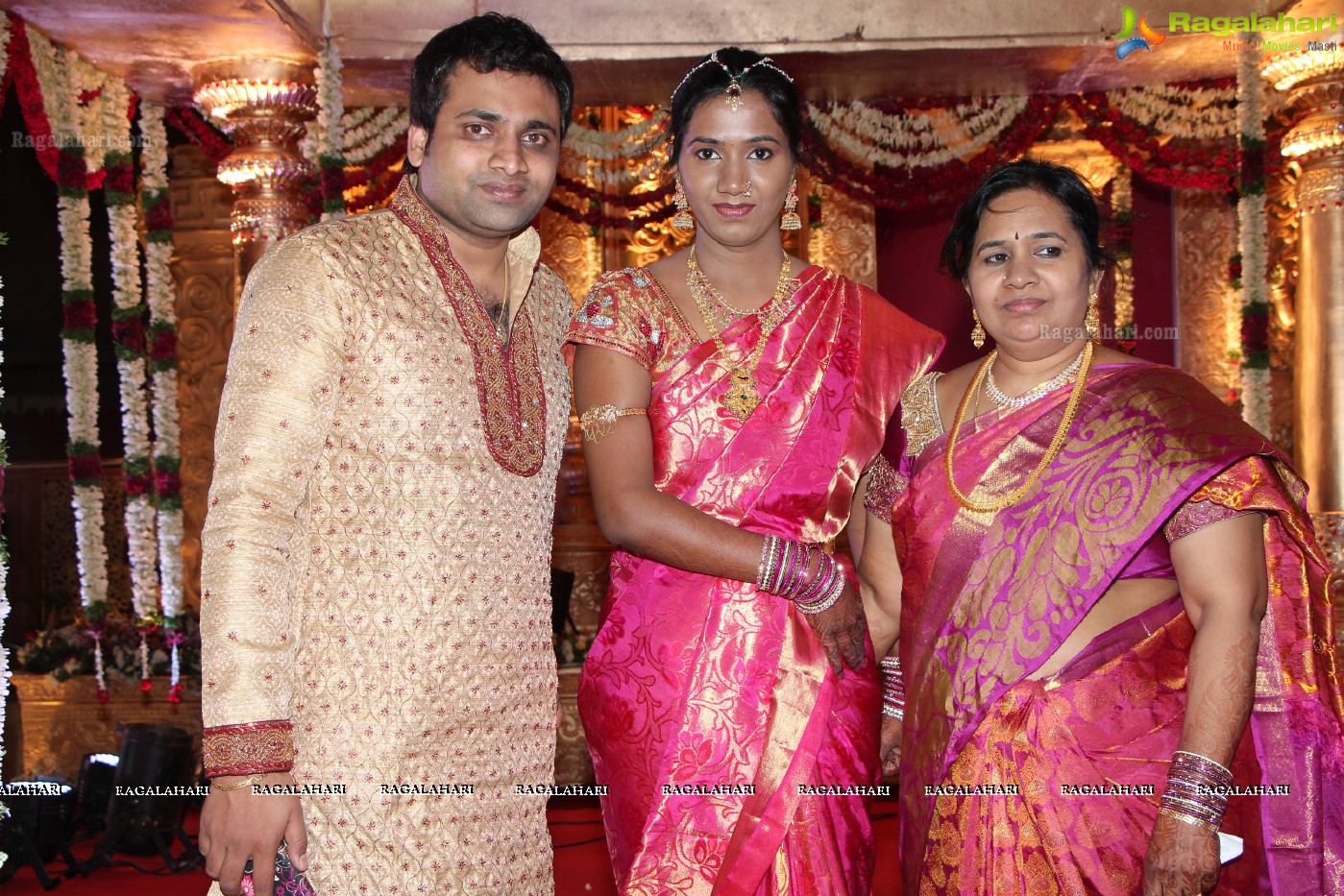 Pruthviraj Reddy-Madhuri Reddy Grand Wedding Ceremony