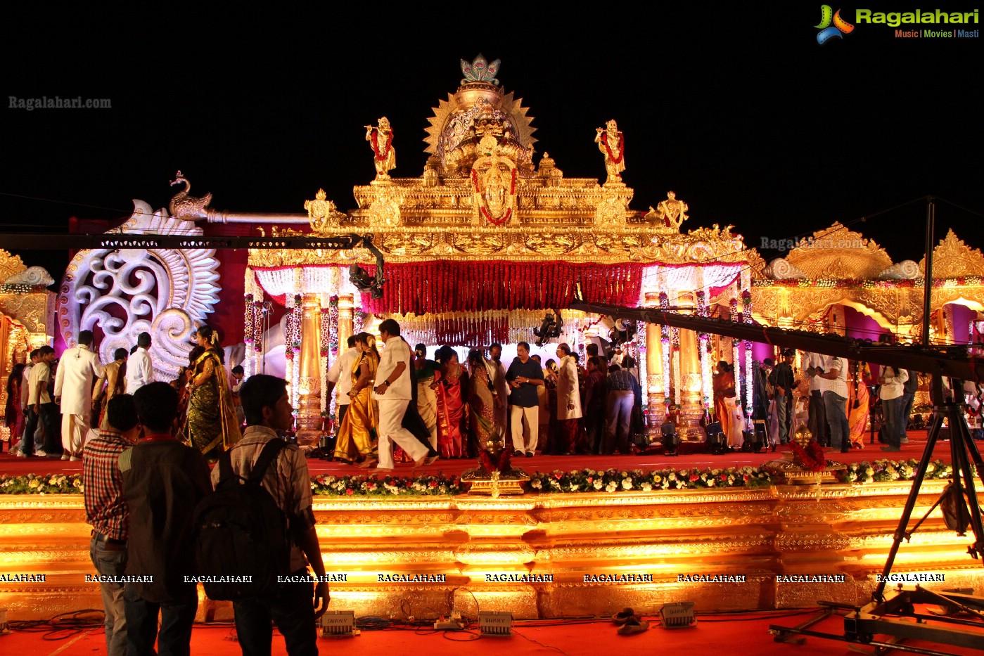 Pruthviraj Reddy-Madhuri Reddy Grand Wedding Ceremony