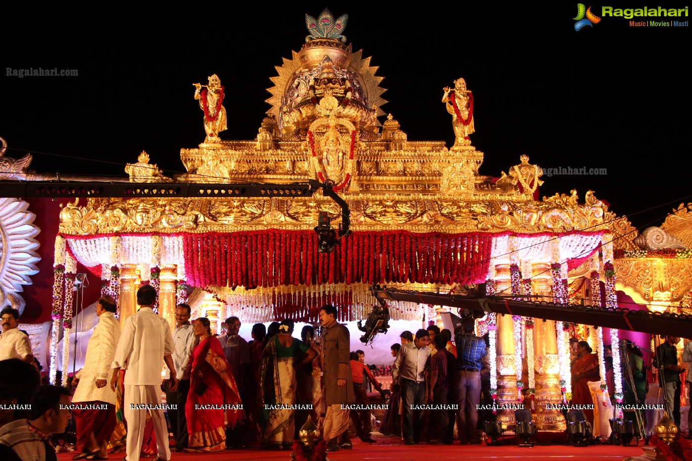 Pruthviraj Reddy-Madhuri Reddy Grand Wedding Ceremony