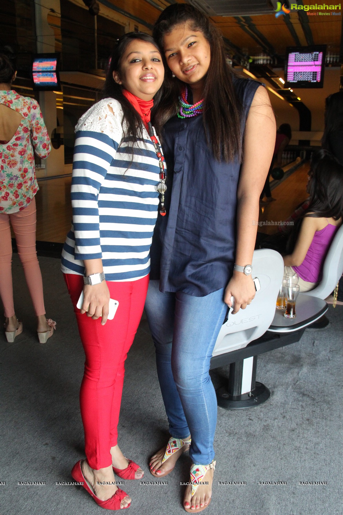 Stylish Divas Meet at SVM Bowling, Hyderabad