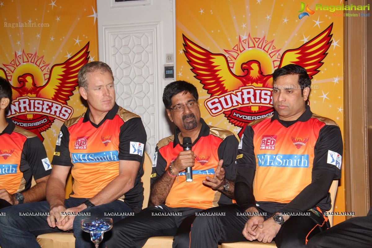 Sunrisers Hyderabad Press Meet (April 2014)