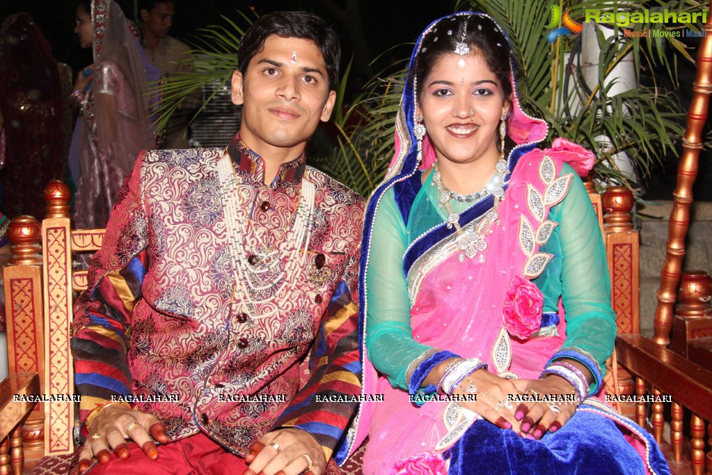 Vivek-Neha Wedding Sangeet Ceremony at NTR Gardens, Hyderabad