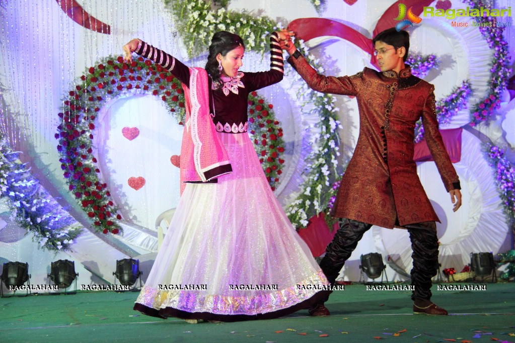 Vivek-Neha Wedding Sangeet Ceremony at NTR Gardens, Hyderabad