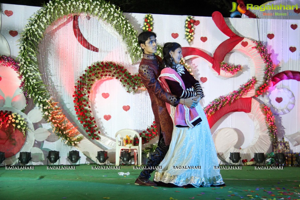 Vivek-Neha Wedding Sangeet Ceremony at NTR Gardens, Hyderabad