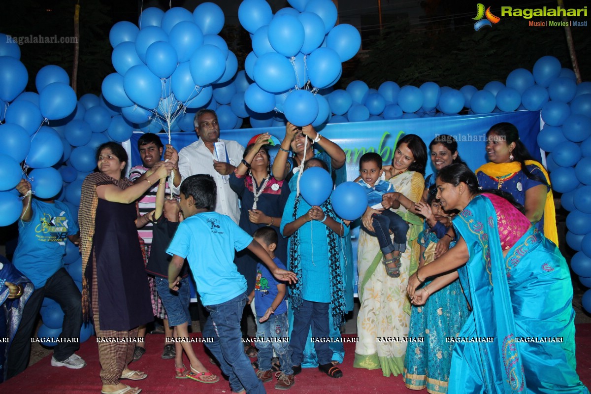 World Autism Awareness Day 2014 by Aarambh Association, Hyderabad