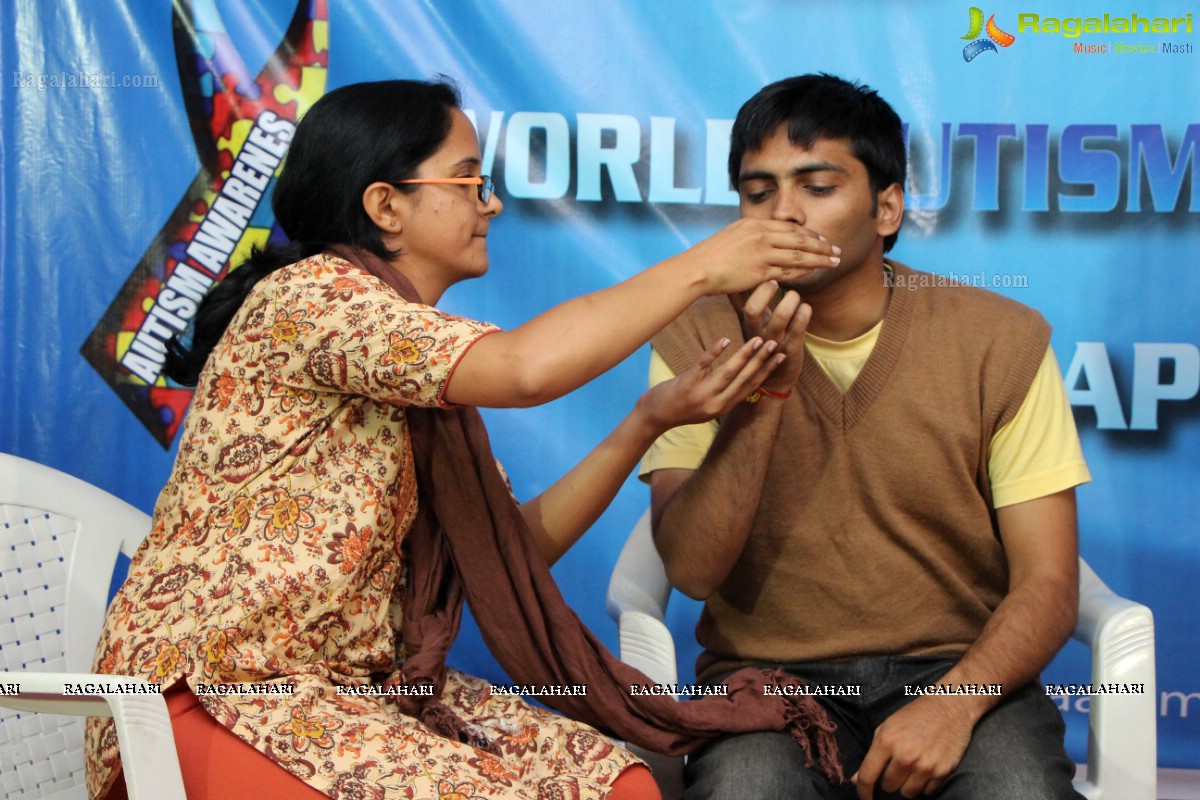 World Autism Awareness Day 2014 by Aarambh Association, Hyderabad