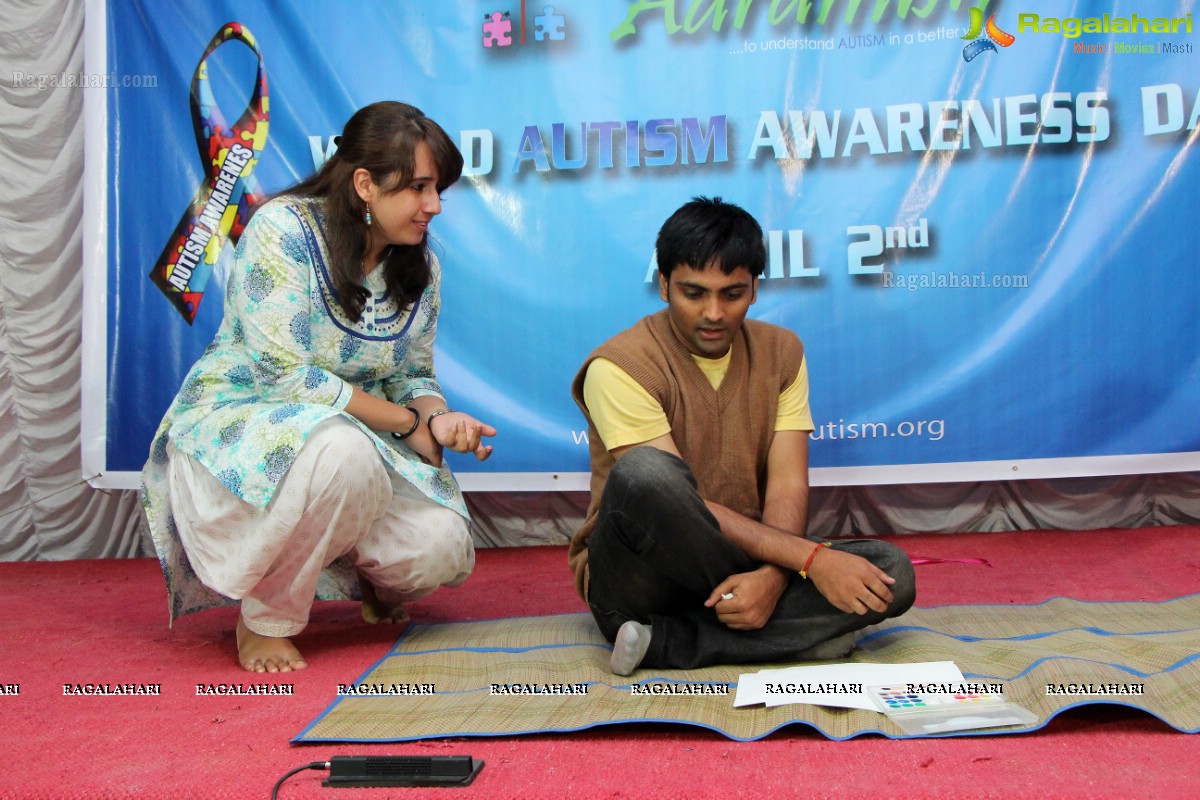 World Autism Awareness Day 2014 by Aarambh Association, Hyderabad