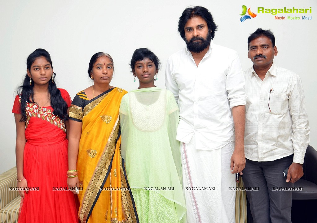 Pawan Kalyan meets Srija