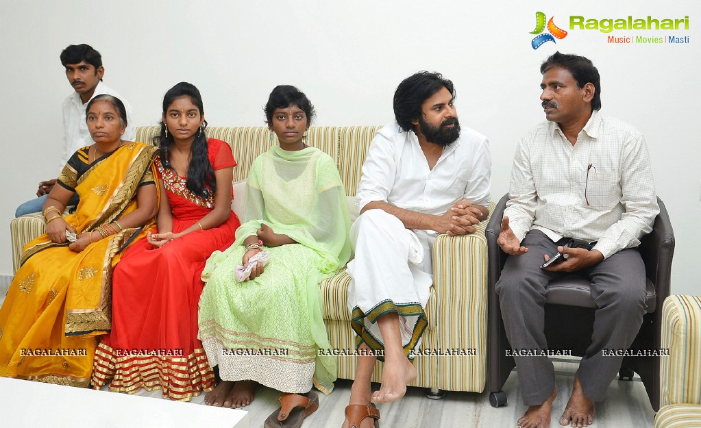 Pawan Kalyan meets Srija