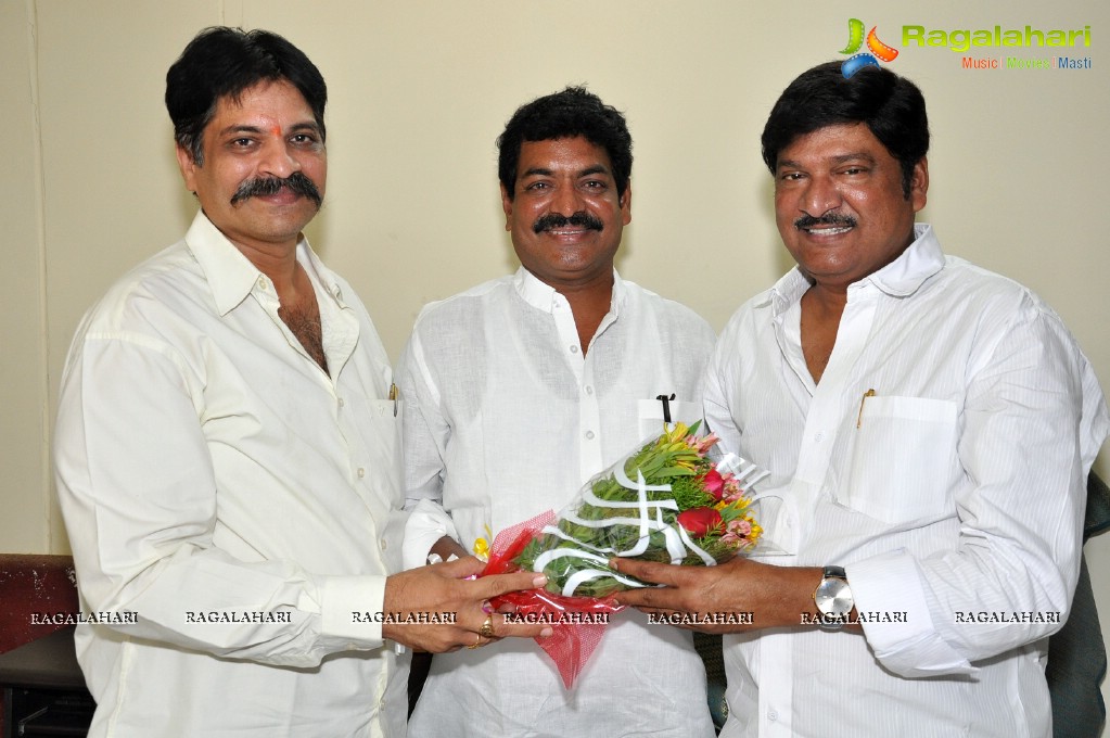 Rajendra Prasad Felicitated by Tammineni, Kavitha and others