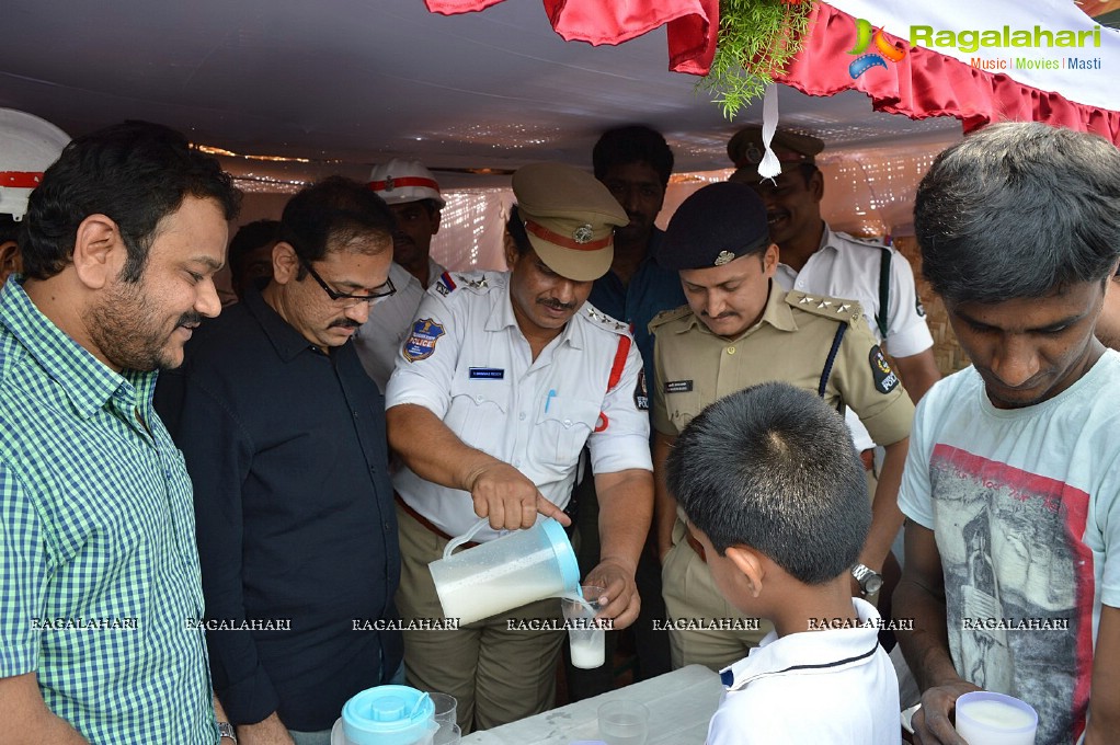 Ulavacharu and Traffic Police Launches Chalivendram at Jubilee Hills