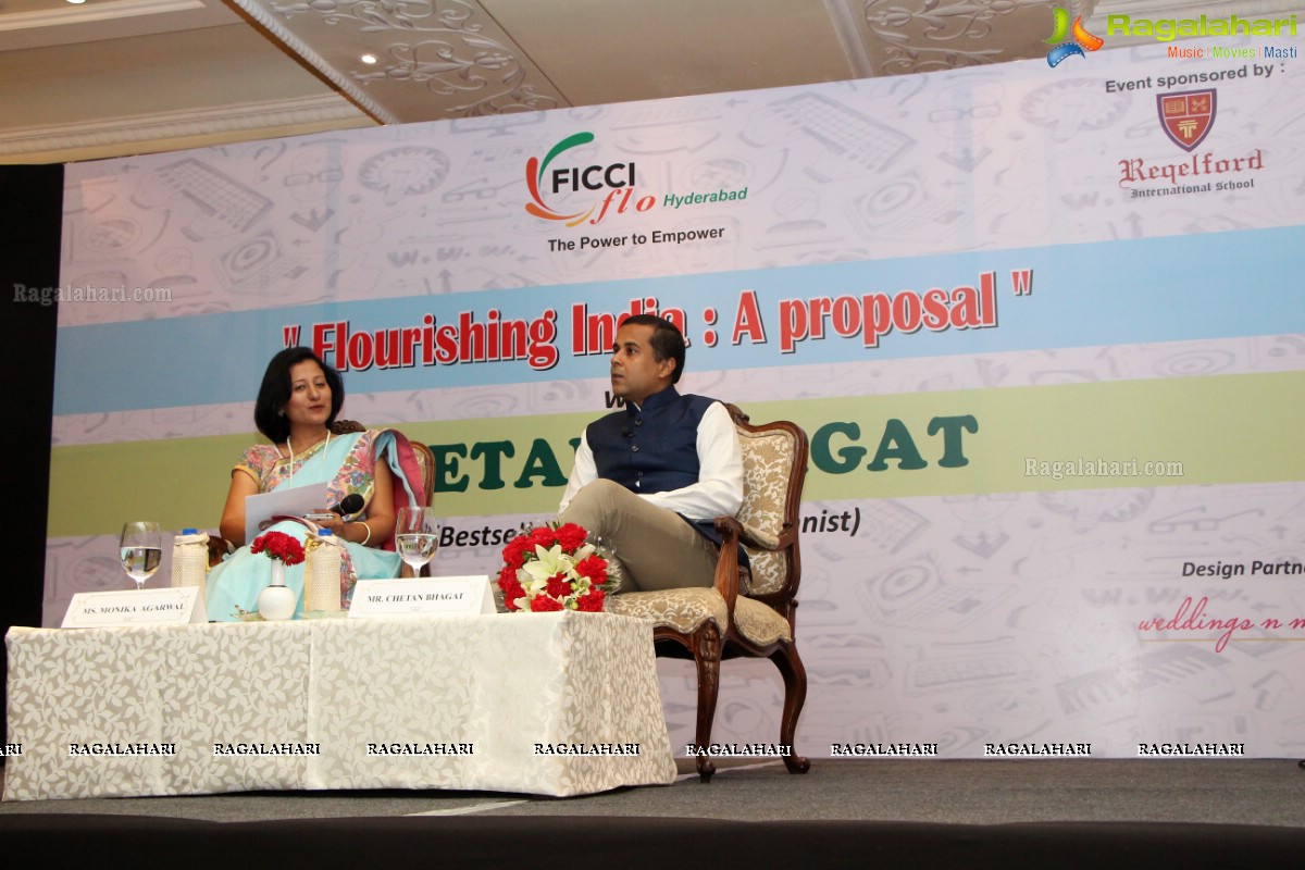 FLO Session with Chetan Bhagat