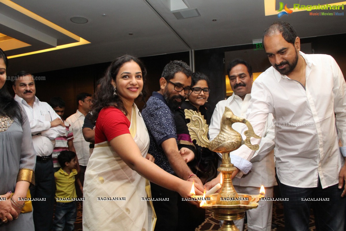 Nithya Menen inaugurates Gnana Shekar VS Art Exhibition in Hyderabad