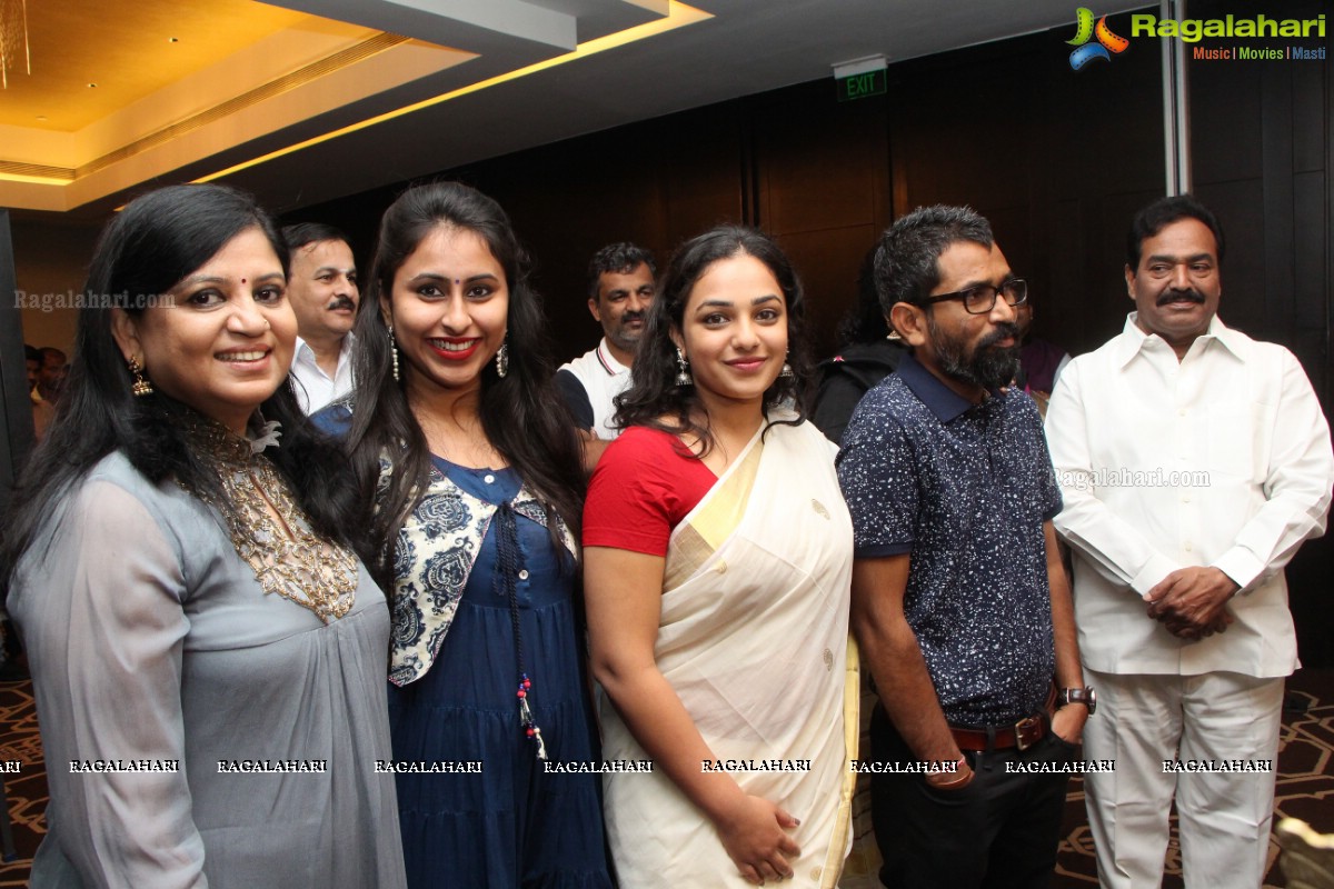 Nithya Menen inaugurates Gnana Shekar VS Art Exhibition in Hyderabad