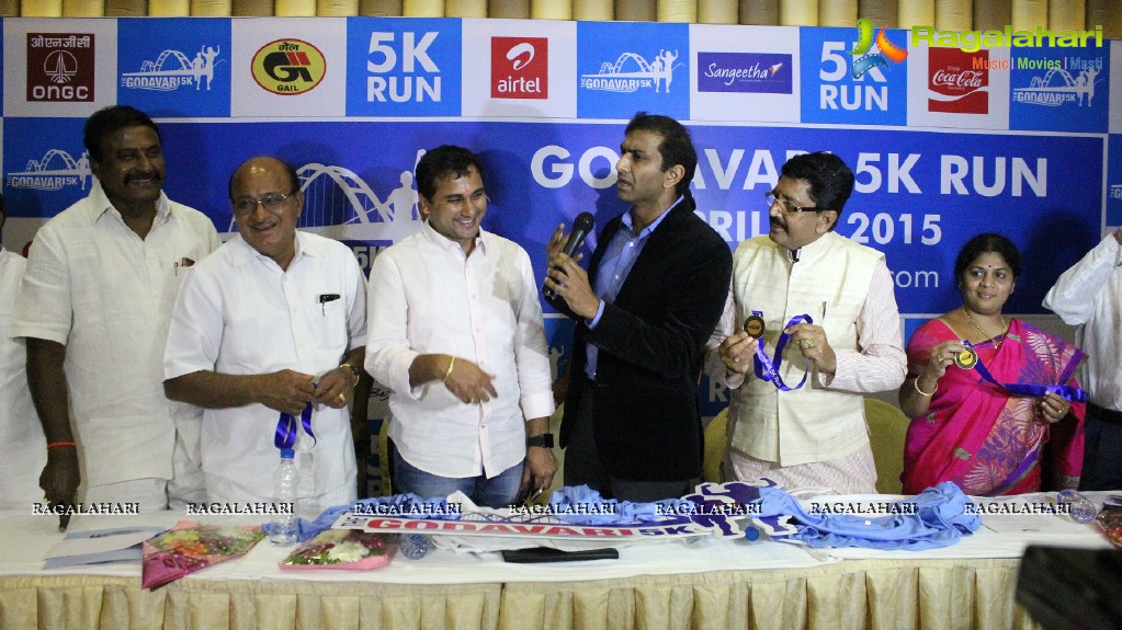 Godavari 5K Run Press Meet