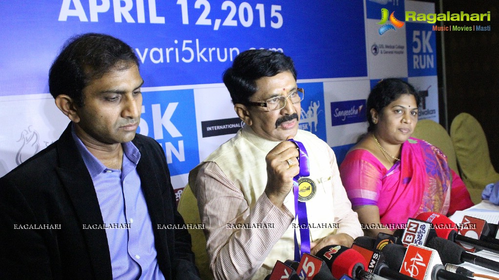 Godavari 5K Run Press Meet