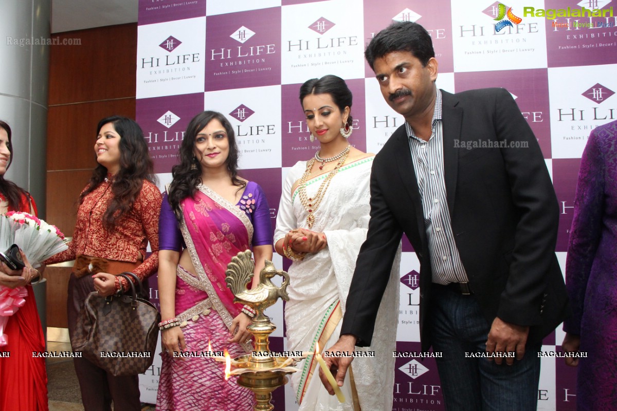 Sanjjanaa Archana Galrani inaugurates Hi Life Exhibition at Novotel HICC Hyderabad
