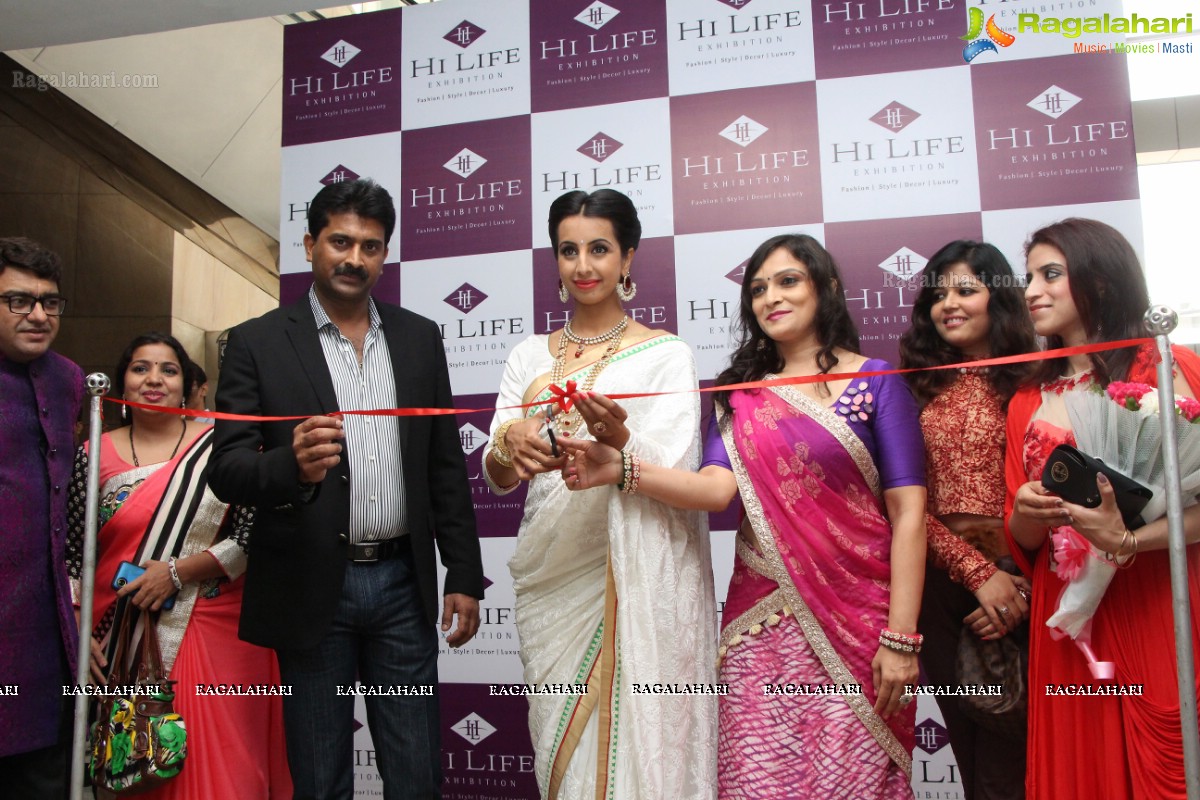 Sanjjanaa Archana Galrani inaugurates Hi Life Exhibition at Novotel HICC Hyderabad