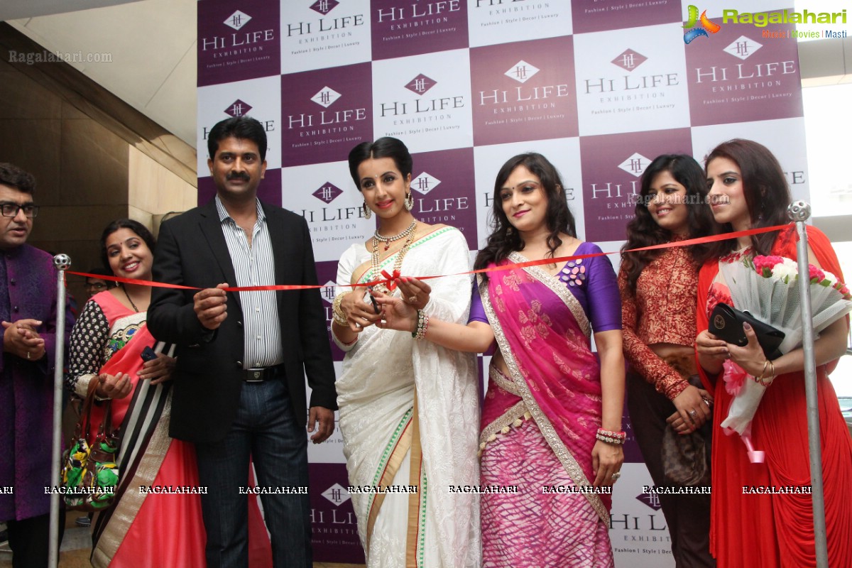 Sanjjanaa Archana Galrani inaugurates Hi Life Exhibition at Novotel HICC Hyderabad