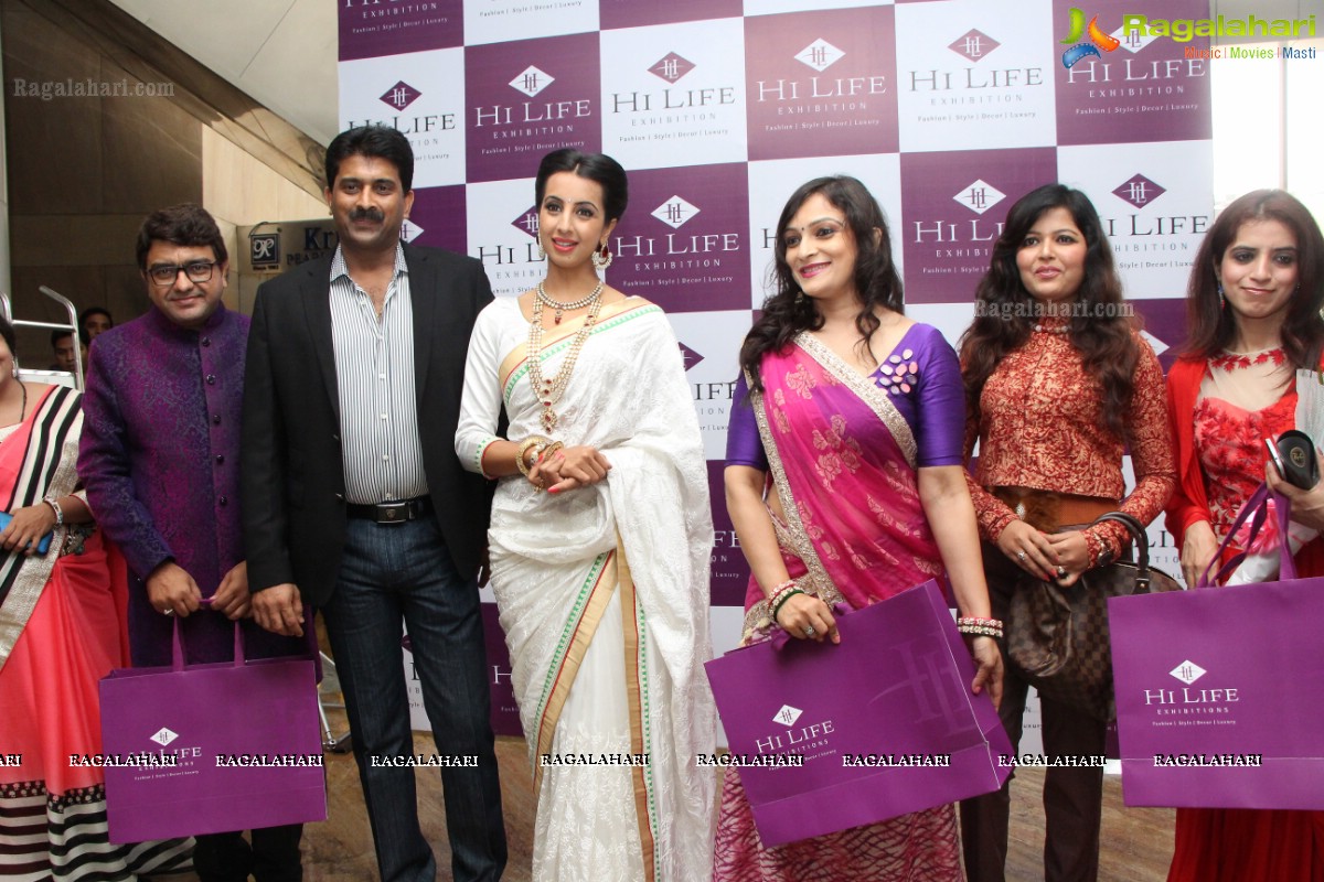 Sanjjanaa Archana Galrani inaugurates Hi Life Exhibition at Novotel HICC Hyderabad