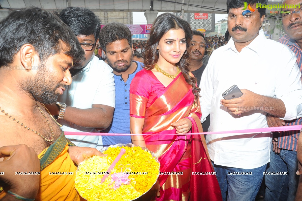 Samantha launches JC Brothers at Kukatpally