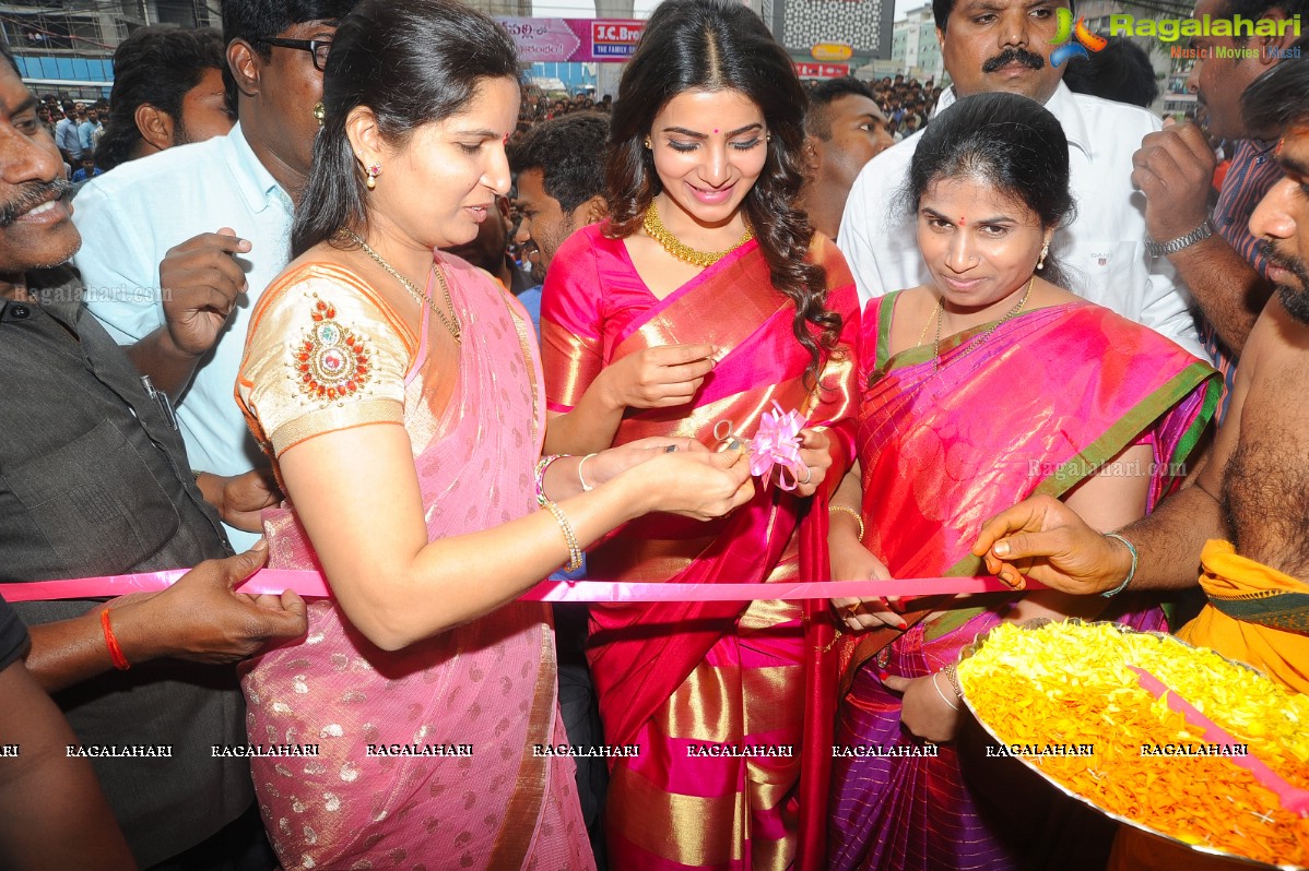 Samantha launches JC Brothers at Kukatpally