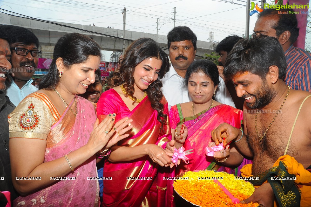 Samantha launches JC Brothers at Kukatpally