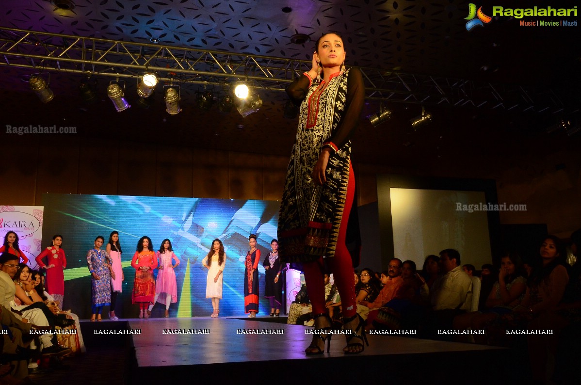 Kaira Fashion Show with Saina Nehwal