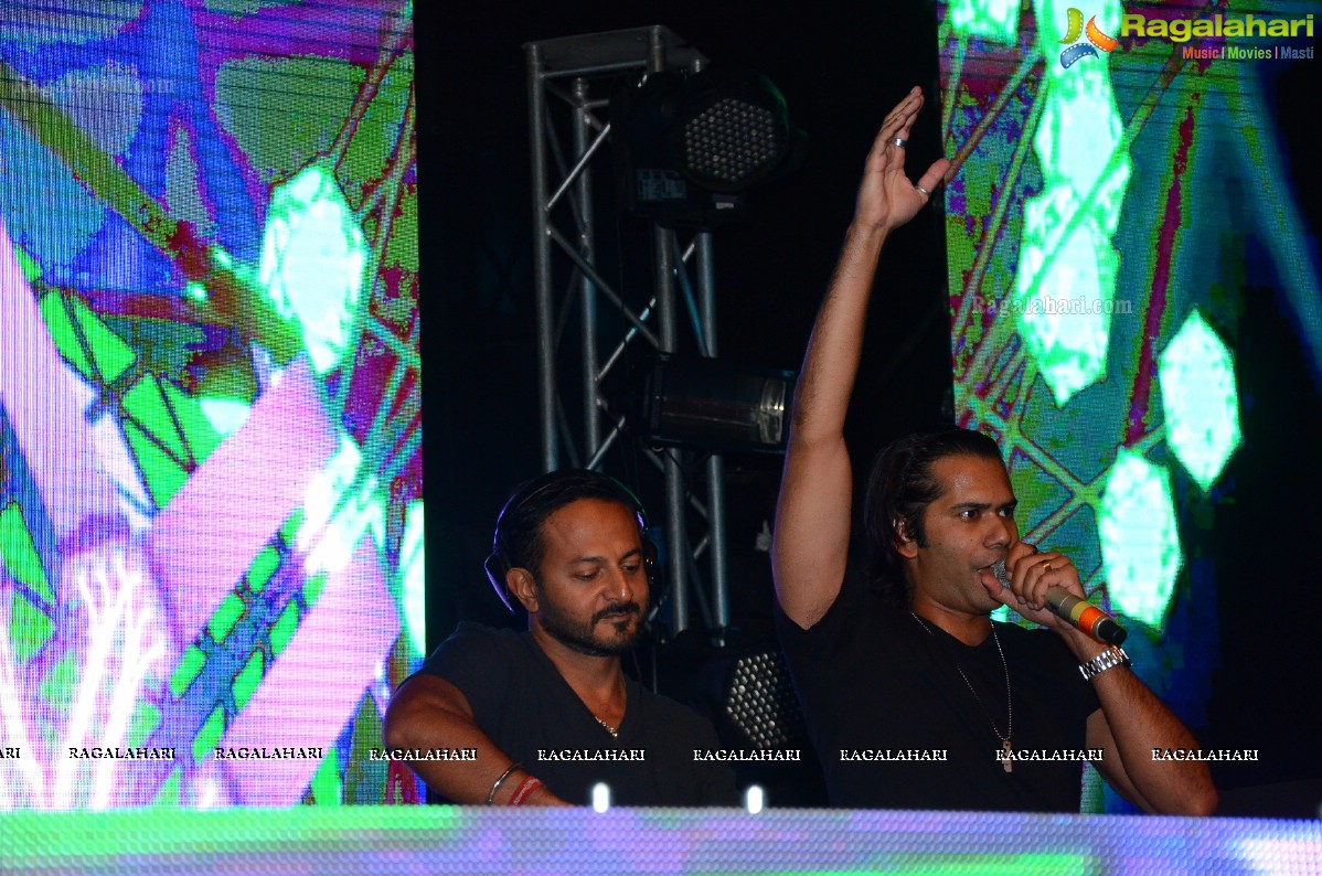 Astra feat. Bassjackers at Boulder Hills, Gachibowli, Hyderabad