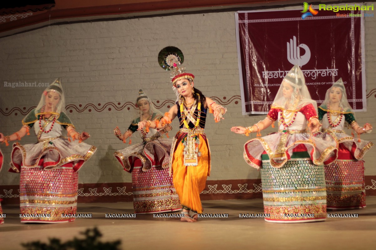 Vasant Ras and Pung Cholam By Jawahar Lal Nehru Manipuri Dance Academy, Imphal