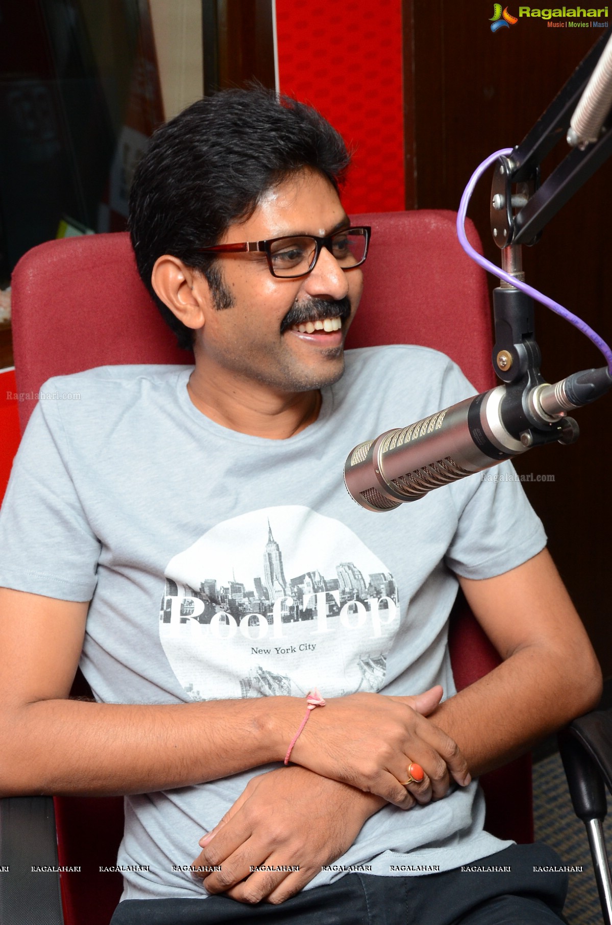 Yogesh Audio Launch at 93.5 RED FM, Hyderabad by Saagar Mahati