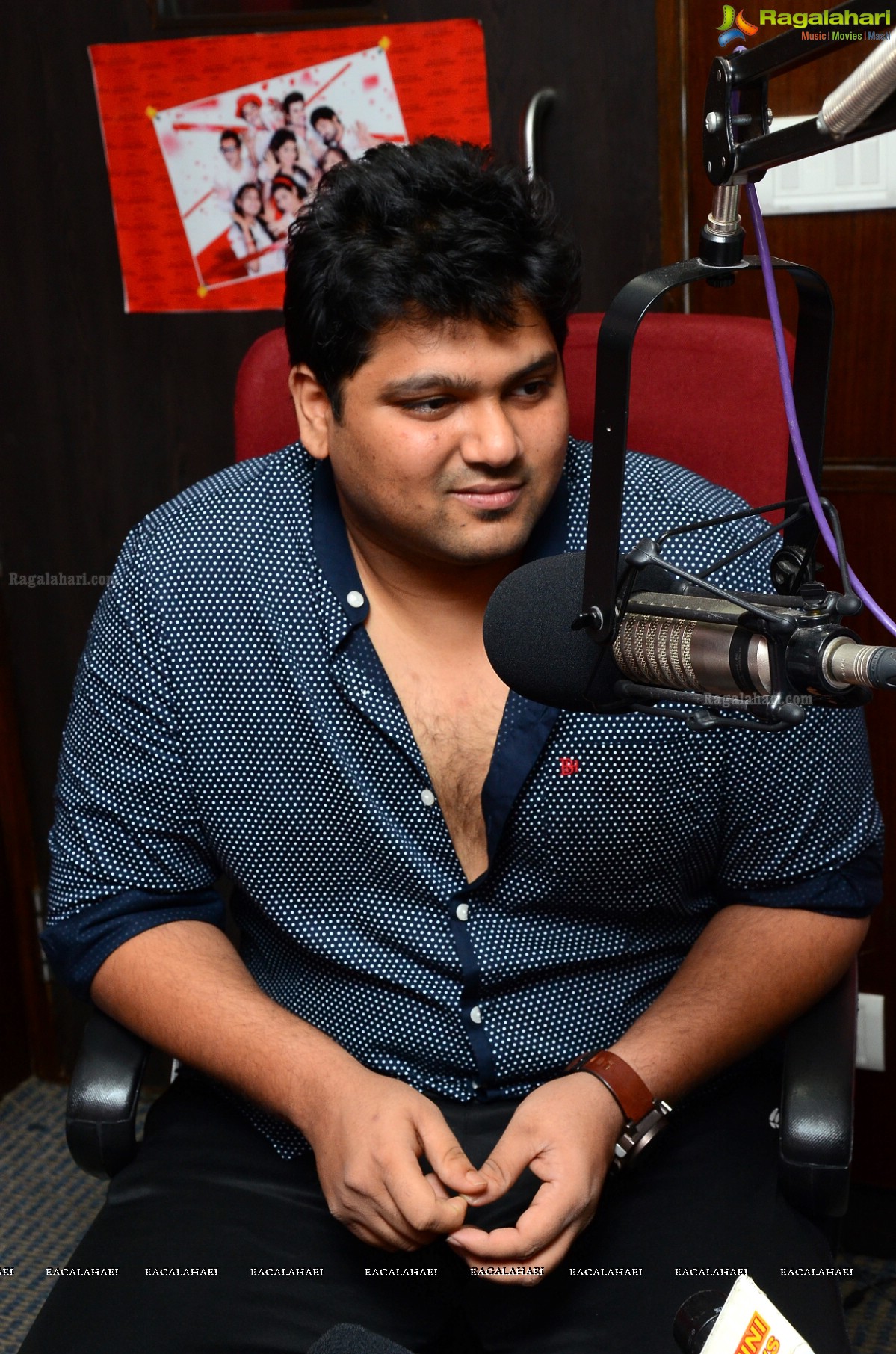 Yogesh Audio Launch at 93.5 RED FM, Hyderabad by Saagar Mahati
