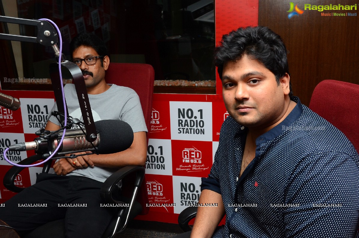 Yogesh Audio Launch at 93.5 RED FM, Hyderabad by Saagar Mahati