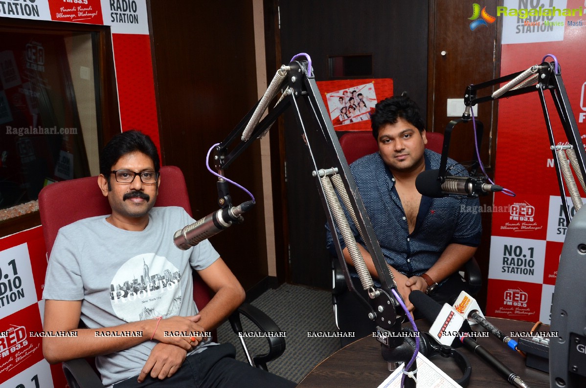 Yogesh Audio Launch at 93.5 RED FM, Hyderabad by Saagar Mahati