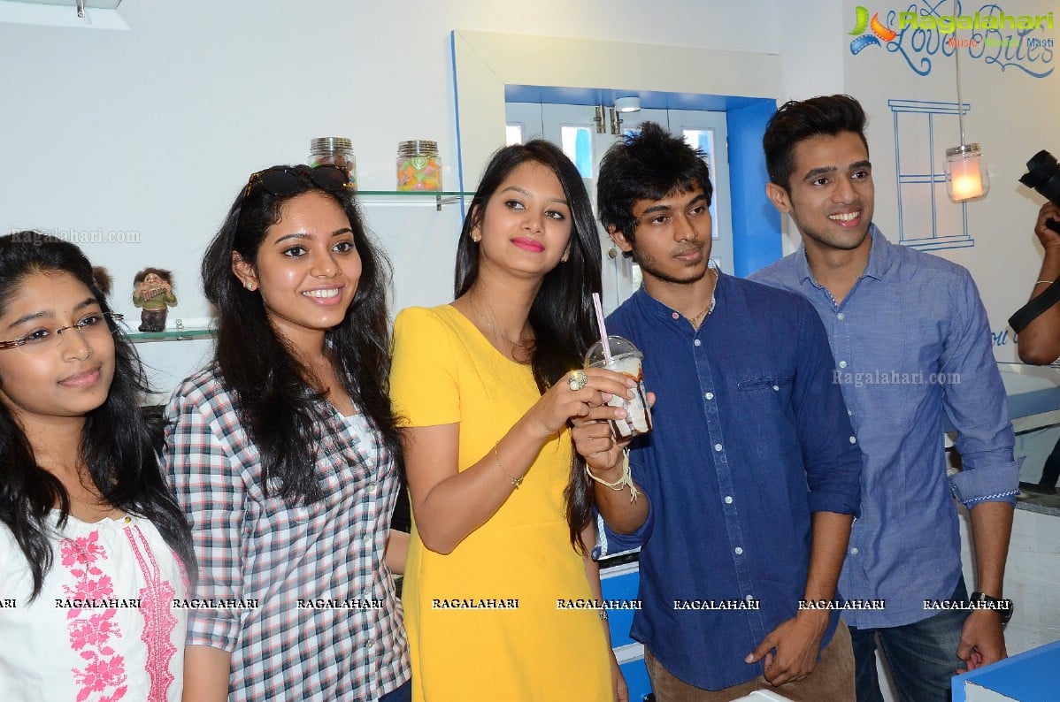 Monika Singh launches Makers of Milk Shakes in Hyderabad