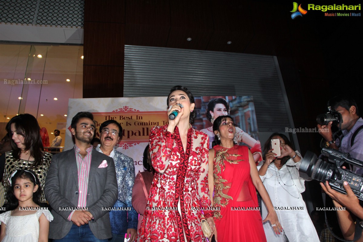 Neeru's Grand Launch by Karisma Kapoor at Kukatpally, Hyderabad