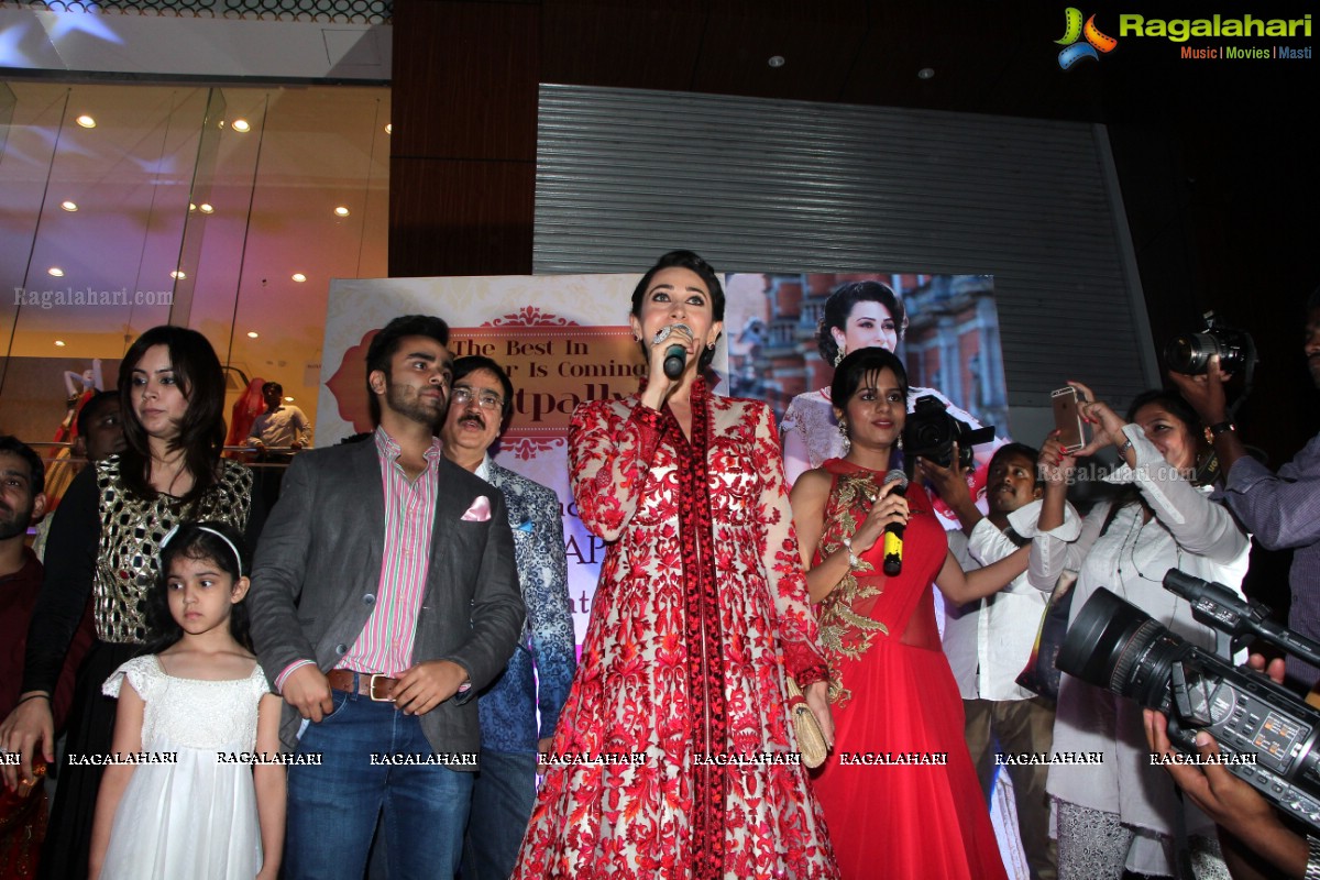 Neeru's Grand Launch by Karisma Kapoor at Kukatpally, Hyderabad