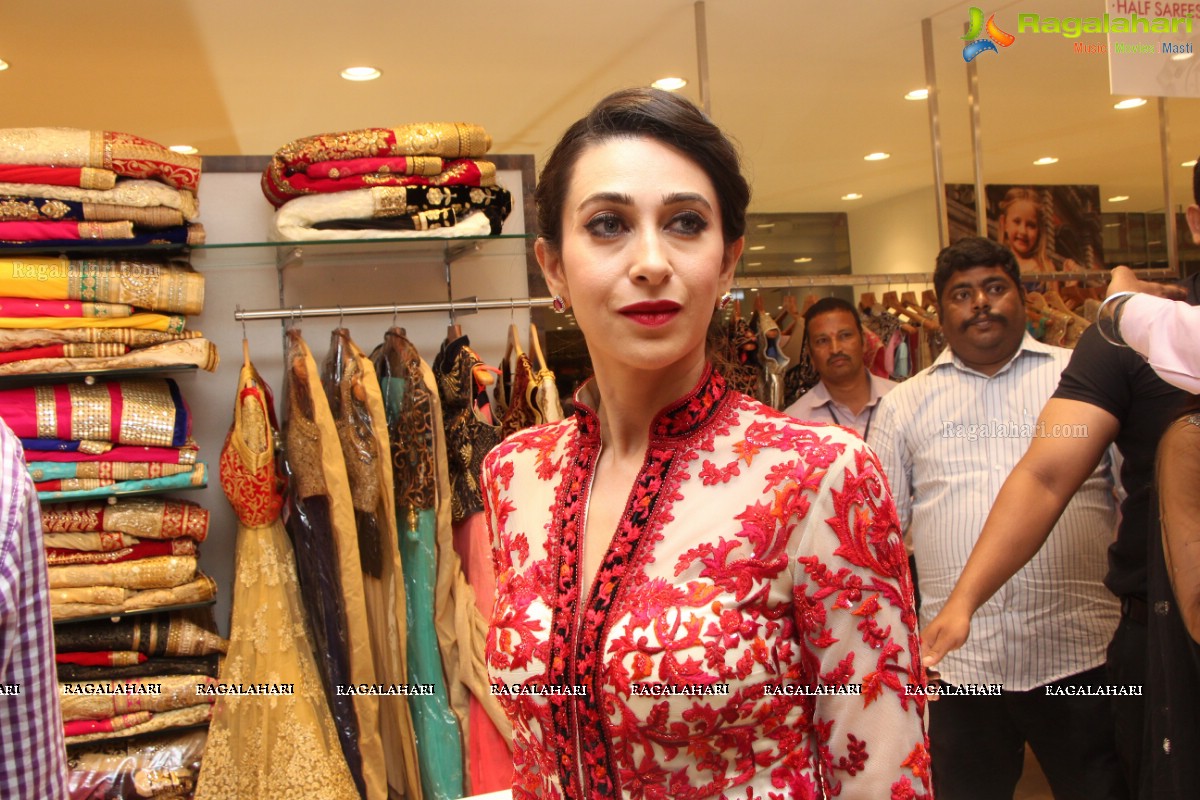 Neeru's Grand Launch by Karisma Kapoor at Kukatpally, Hyderabad