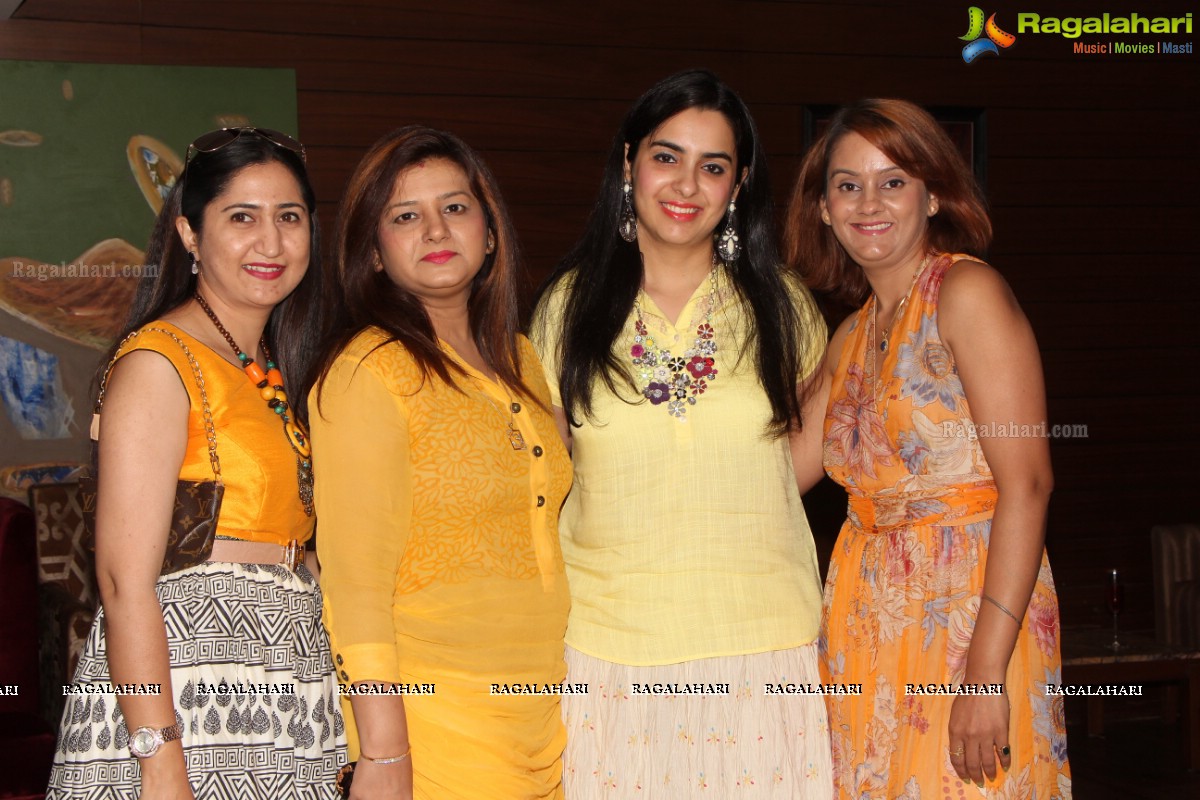 Pink Ladies Club Event - Glam, Glee and Me with Designer Neelam Ashley and Sohini at Radisson Blu, Hyderabad