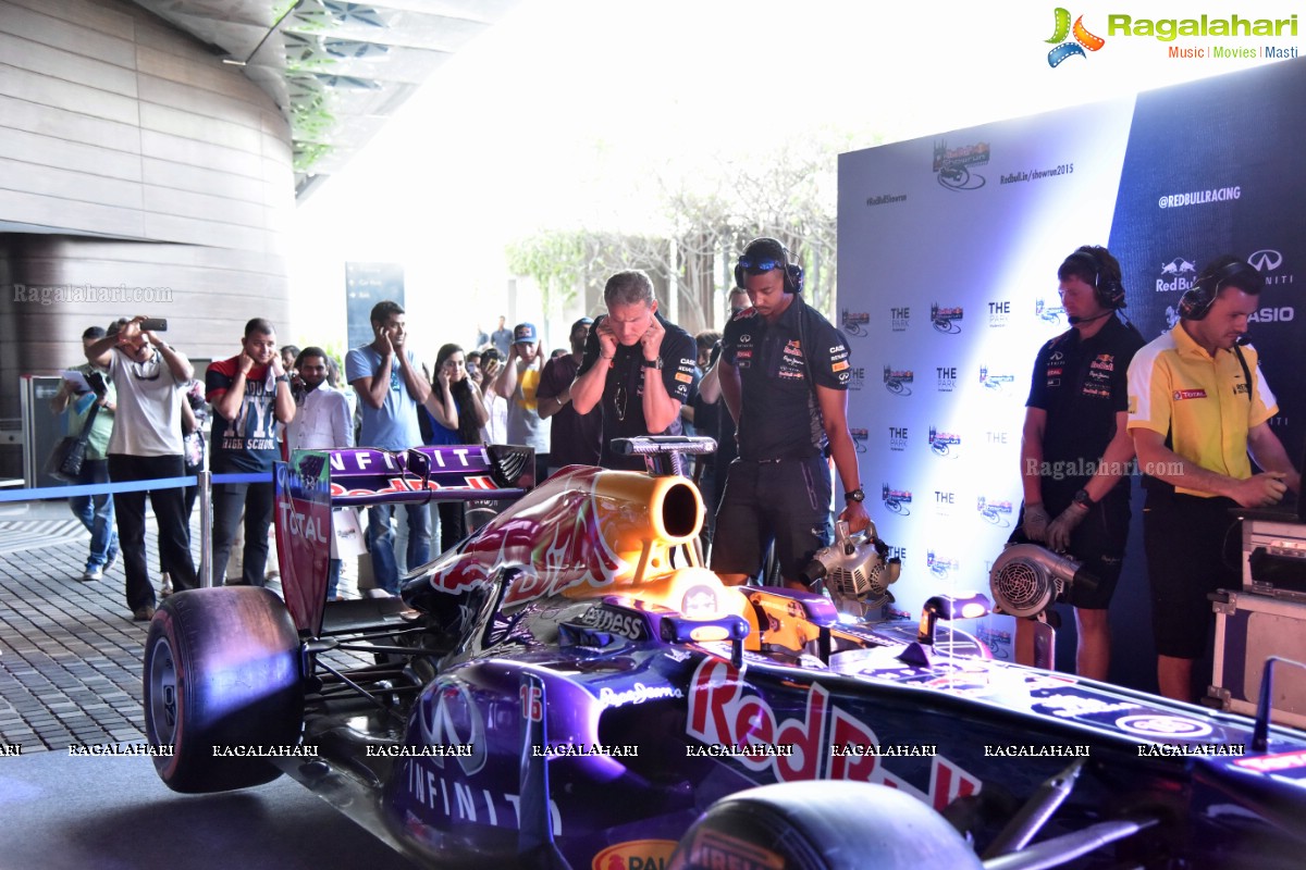 Red Bull F1 Showrun 2015 Hyderabad Press Meet