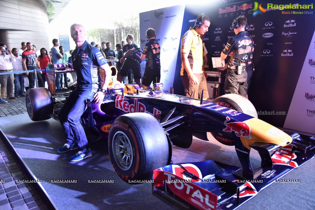 Red Bull F1 Showrun 2015 Hyderabad Press Meet