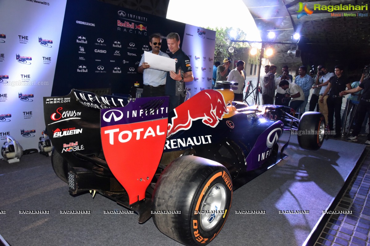 Red Bull F1 Showrun 2015 Hyderabad Press Meet