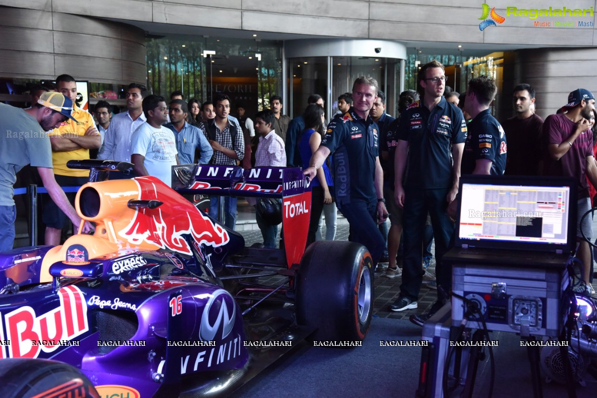 Red Bull F1 Showrun 2015 Hyderabad Press Meet