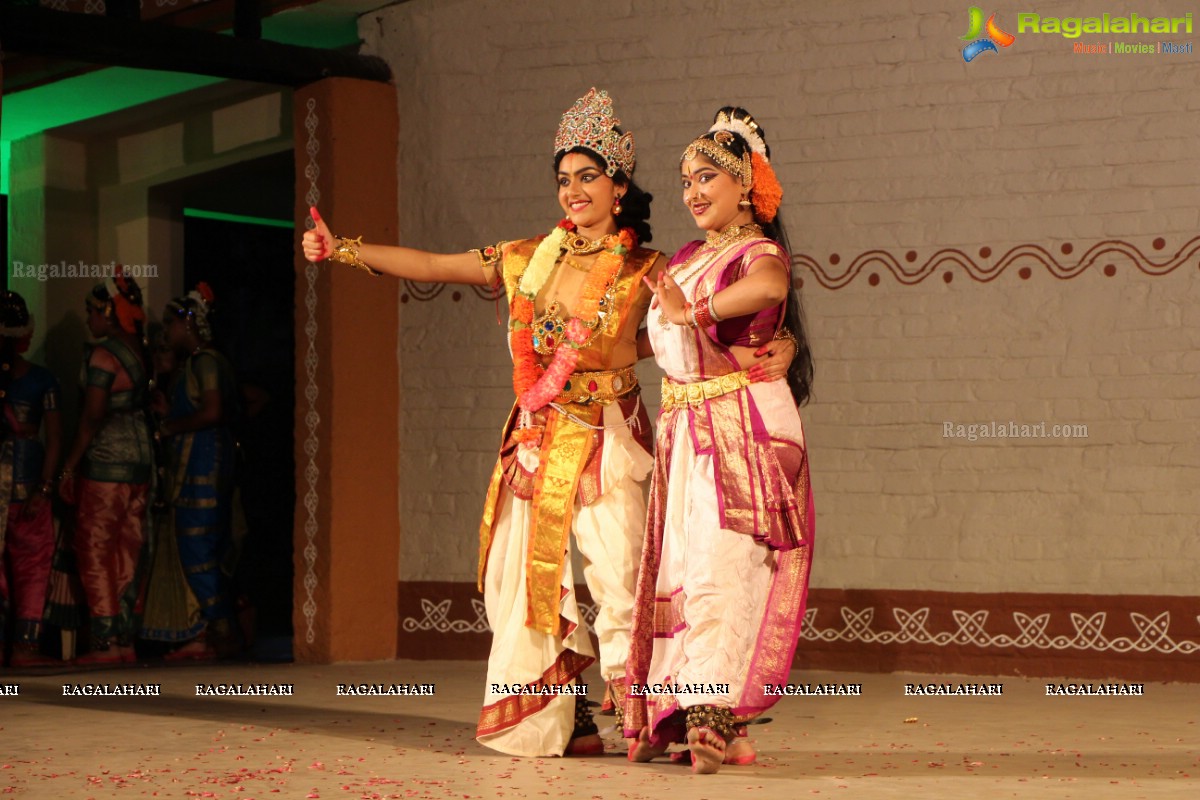 Parvathi Parinayam Kuchipudi Yakshaganam at Shilparamam